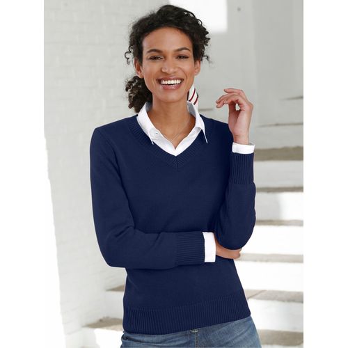 V-Ausschnitt-Pullover CASUAL LOOKS 