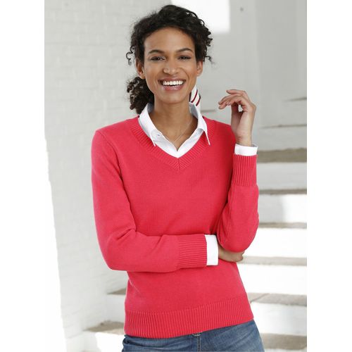 V-Ausschnitt-Pullover CASUAL LOOKS 