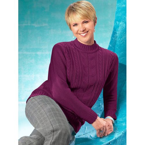 Stehkragenpullover CLASSIC BASICS 