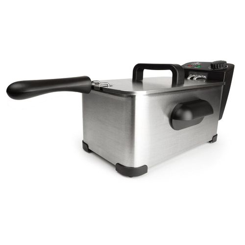 Fritteuse Edelstahl 3L