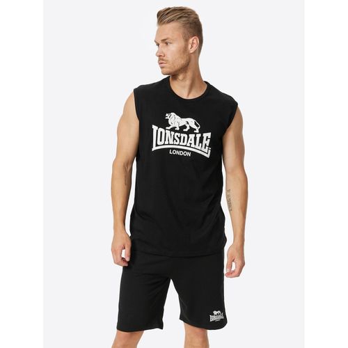 Lonsdale Herren ärmelloses T-Shirt normale Passform CLOPTON