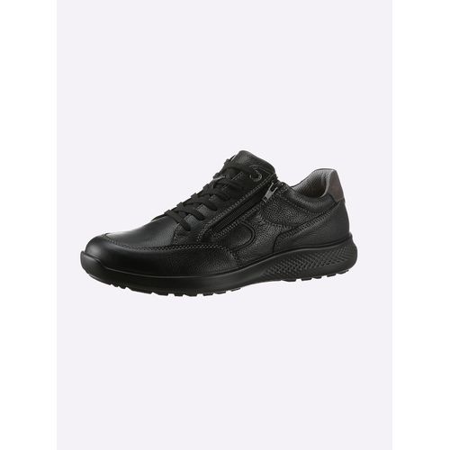 Schnürschuh JOMOS, Herren, Gr. 40, schwarz, Glattleder, sportlich, Schuhe