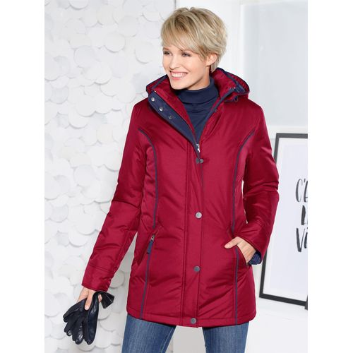 Funktionsjacke CLASSIC BASICS, Damen, Gr. 42, rot, 100% Polyester, gemustert, mehrfarbig, Langarm, Jacken