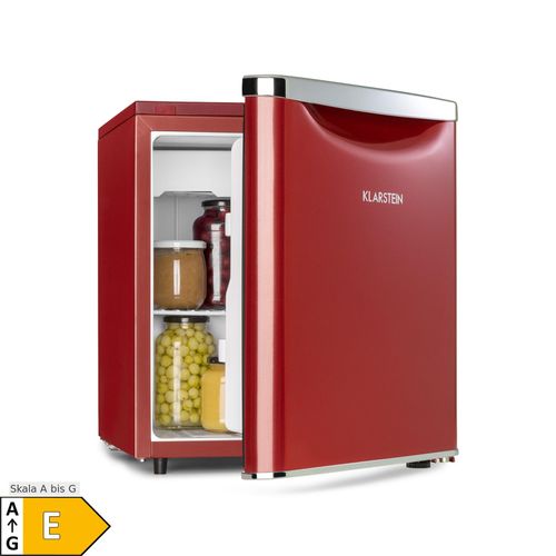 Yummy Kühlschrank mit Gefrierfach 45 Liter 42dB Rot 45 Liter
