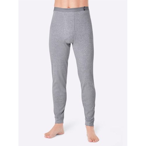 Lange Unterhose KINGS CLUB, Herren, Gr. 14, blau (marine, grau, meliert), 100% Baumwolle, Meliert:4% Polyester, 96% Baumwolle, Unterhosen