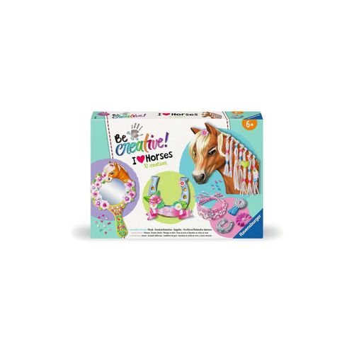 Ravensburger Spiel BeCreative Midi - Bastelset Pferde
