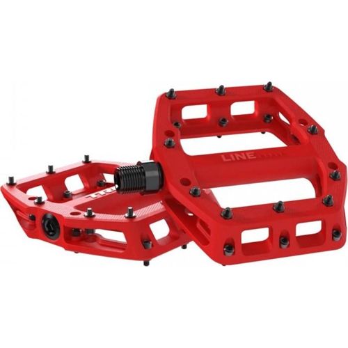 Trek Line Elite Plattformpedalset radioactive red 9/16