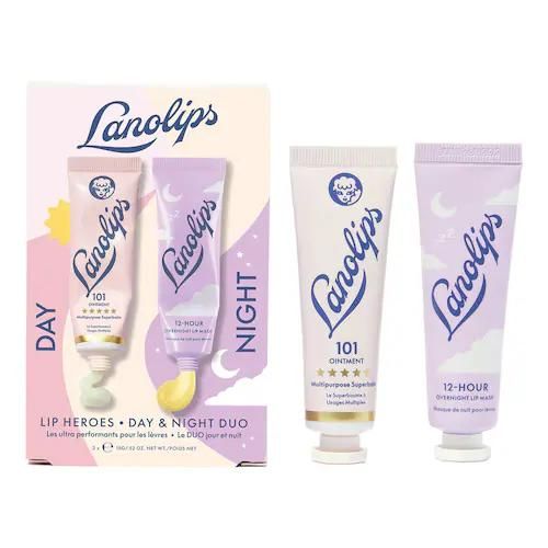 Lanolips - Lip Heroes Day & Night Duo - Lippenpflege - sets Lip Heroes Day & Night Duo