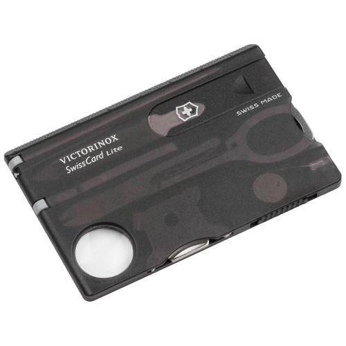 Victorinox SWISSCARD LITE schwarz transparent