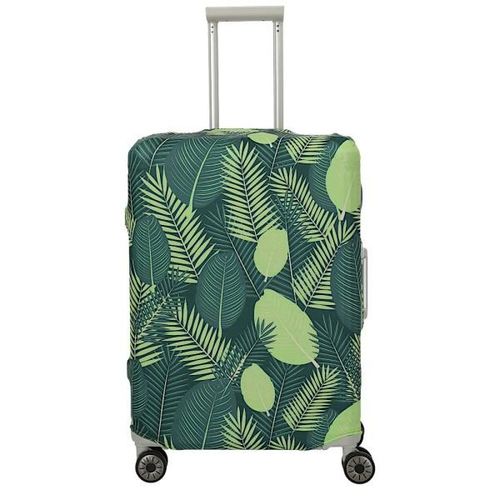 Travelite Accessoires Kofferhülle M-Blau Federn