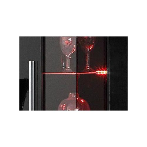 LED Glaskantenbeleuchtung PLACES OF STYLE, bunt, L:6,3cm, Lampen