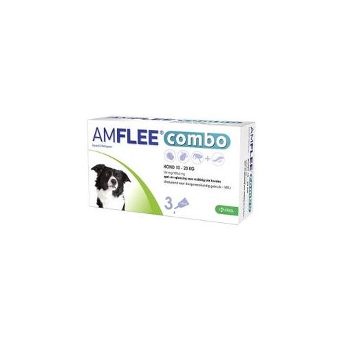 Amflee Combo Spot-On 134 mg Hund M 10 - 20 kg 3 Pipetten