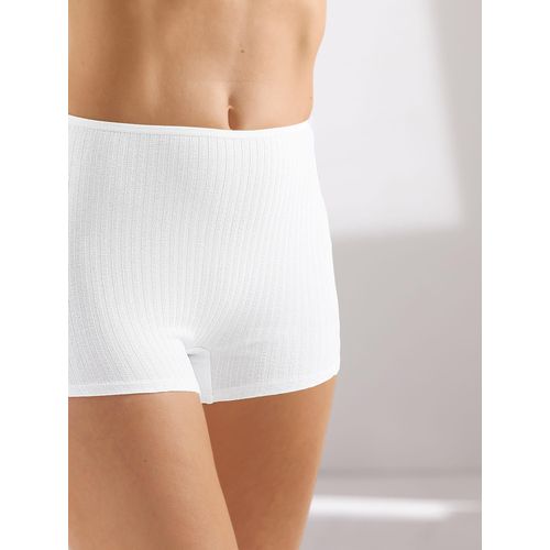 Panty WÄSCHEPUR, Damen, Gr. 44/46, weiß, 95% Viskose, 5% Elasthan, Unterhosen