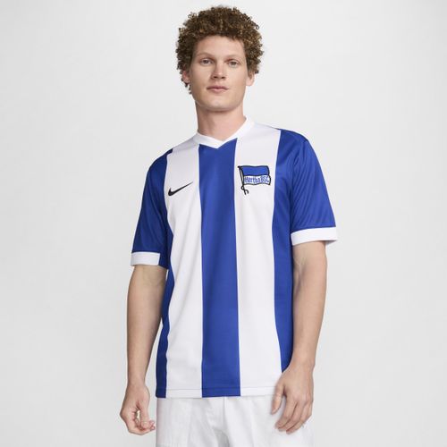 Hertha BSC 2024/25 Stadium Home Nike Replica Fußballtrikot mit Dri-FIT-Technologie für Herren - Blau