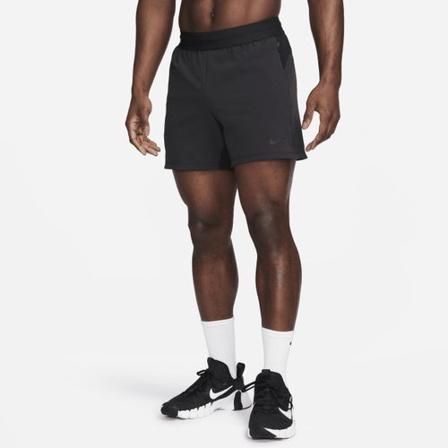 Nike Flex Rep Dri-FIT niet-gevoerde fitnessshorts voor heren (13 cm) - Zwart