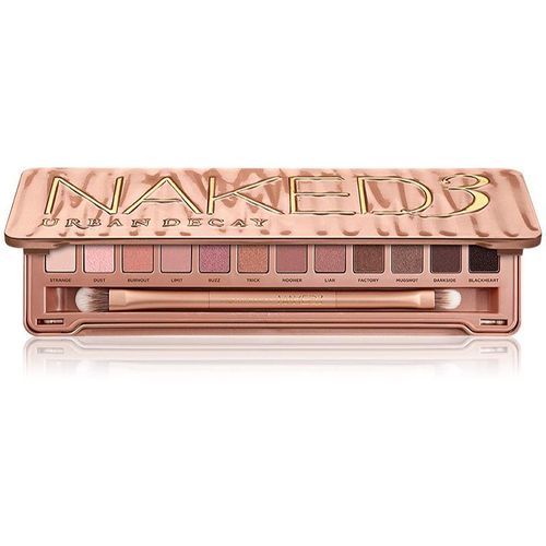 Urban Decay Naked3 Lidschatten-Palette mit Pinselchen 12x1,3 g