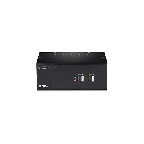 TRENDnet TK-232DV - KVM-/Audio-/USB-Switch - 2 Anschlüsse