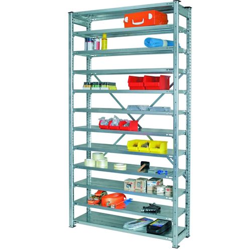 BRB Anbauregal mit 12 Böden