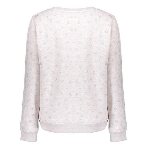 Geisha Sweater all-over foil goudkleurig