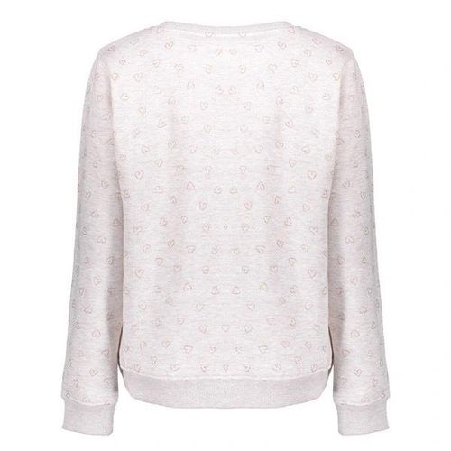 Geisha Sweater all-over foil goudkleurig