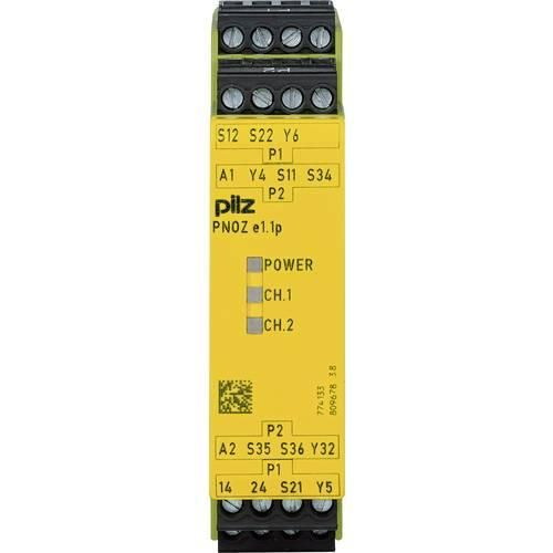 Sicherheitsschaltgerät PNOZ e1.1p 24VDC 2so PILZ Betriebsspannung: 24 V/DC 2 Schließer (B x H x T) 22.5 x 94 x 121 mm 1 St.