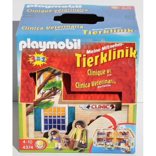 PLAYMOBIL 4374 Meine Mitnehm-Tierklinik