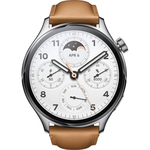 Xiaomi Watch S1 Pro 46 mm silber Bluetooth Smartwatch