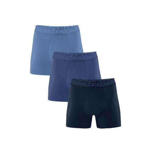 Muchachomalo Heren 3-pack bamboe boxershorts effen