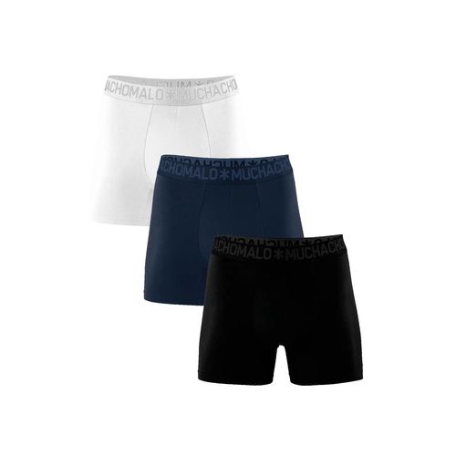 Muchachomalo Heren 3-pack bamboe boxershorts effen