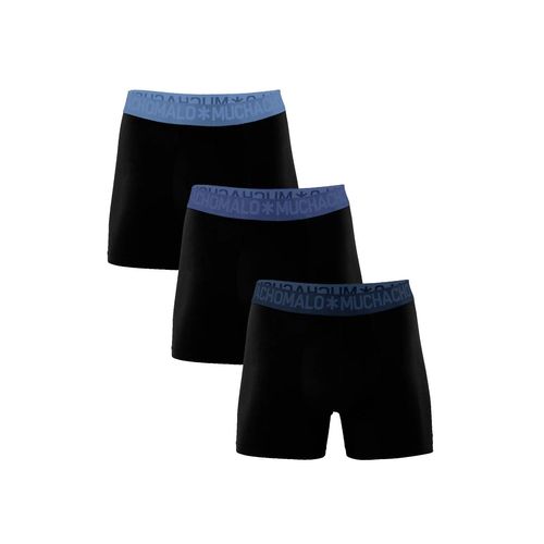 Muchachomalo Heren 3-pack bamboe boxershorts effen