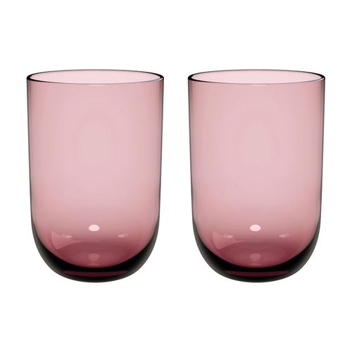 like. by Villeroy & Boch Longdrinkbecher Like Glass 385 ml 2er Set