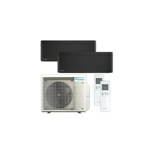 DAIKIN Klima-Set Stylish | FTXA20+FTXA25 | schwarz | 2,0 kW + 2,5 kW