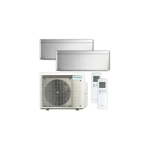 DAIKIN Klima-Set Stylish | FTXA20+FTXA25 | silber | 2,0 kW + 2,5 kW