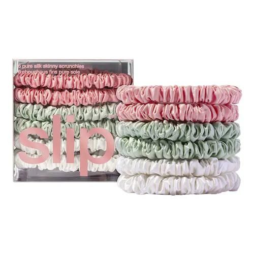 Slipsilk - Haargummi - Skinnies - scrunchies Small Rosebud