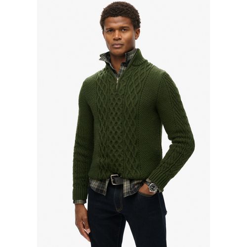 Superdry Strickpullover »Jacob Cable Knit Half Zip«