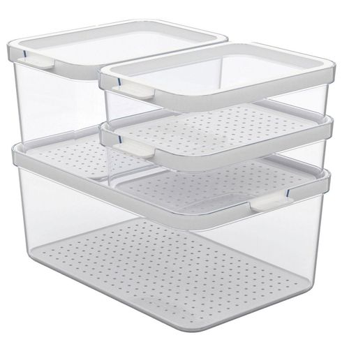 rotho Kühlschrank Organizer 4-tlg. CAUMA