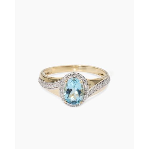 Ring mit Aquamarin