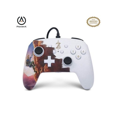 PowerA Enhanced Wired Controller for Nintendo Switch - Zelda Hero's Ascent - Wired Controller - Nintendo Switch