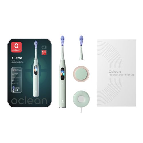 Oclean Elektrische Zahnbürste »Oclean X Ultra, Elektrisch, grüm«