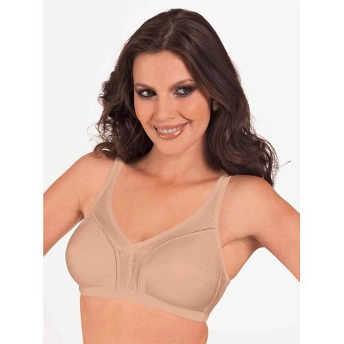 Soft-BH VIANIA, Damen, Gr. 100, Cup B, beige, 100% Baumwolle, BHs