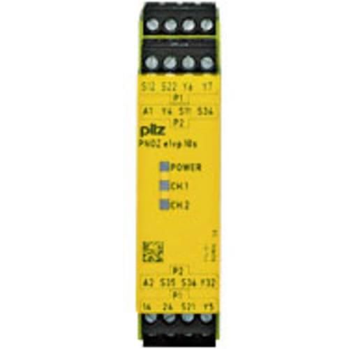 Sicherheitsschaltgerät PNOZ e1vp 10/24VDC 1so 1so t PILZ Betriebsspannung: 24 V/DC 2 Schließer (B x H x T) 22.5 x 94 x 121 mm 1 St.