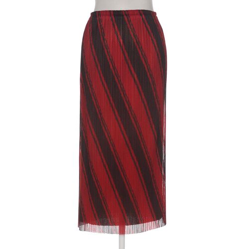 Pleats Please Issey Miyake Damen Rock, rot, Gr. 24