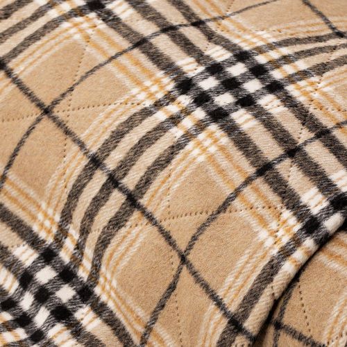 Flanell mit Stepp "Karo", braun-color Image