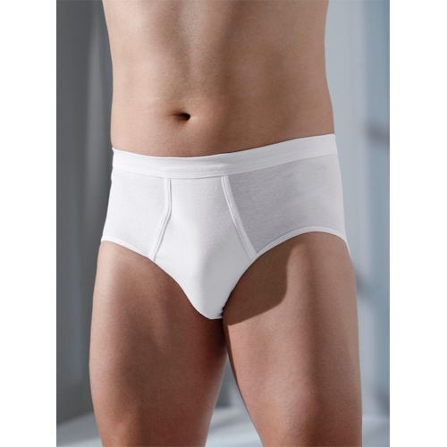 Slip KINGS CLUB, Herren, Gr. 6, 10 St., weiß, 100% Baumwolle, Unterhosen