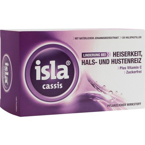 Isla Cassis Pastillen 120 ST