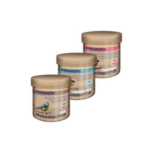 PREMIERE Erdnussbutter Mix 3 x 250g