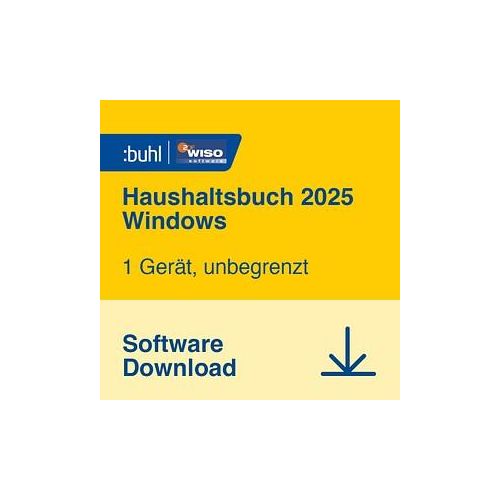 WISO Haushaltsbuch 2025 Software Vollversion (Download-Link)