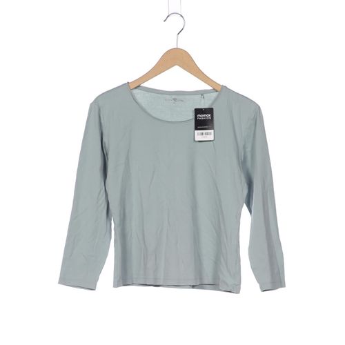 Grüne Erde Damen Langarmshirt, hellblau, Gr. 44