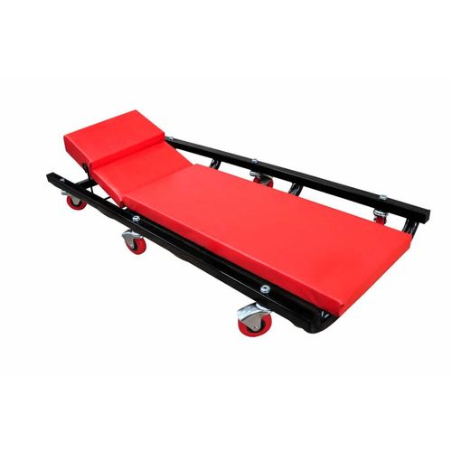 Prolenta Premium - Werkstatt-Rollbrett mit 6 Rollen Einstellbar