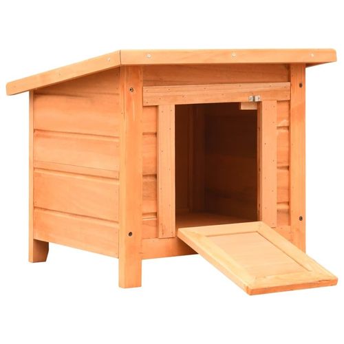 Prolenta Premium - Katzenhaus 50x46x43,5 cm Kiefernholz & Tannenholz